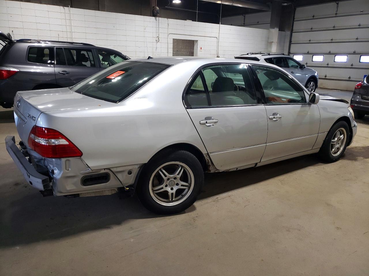 2004 Lexus Ls 430 Серый vin: JTHBN36F840141099