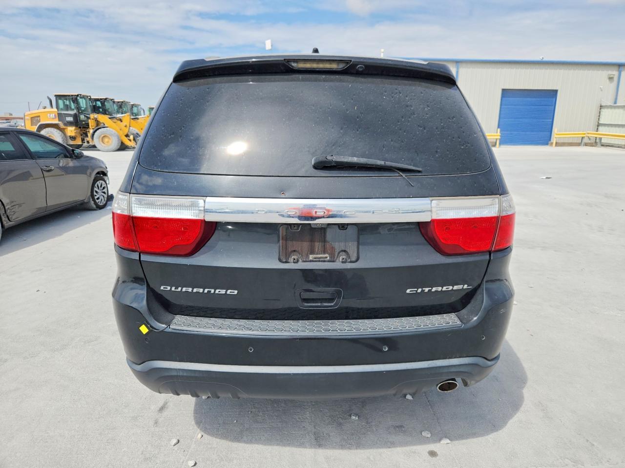 2013 Dodge Durango Citadel Черный vin: 1C4RDHEGXDC690781