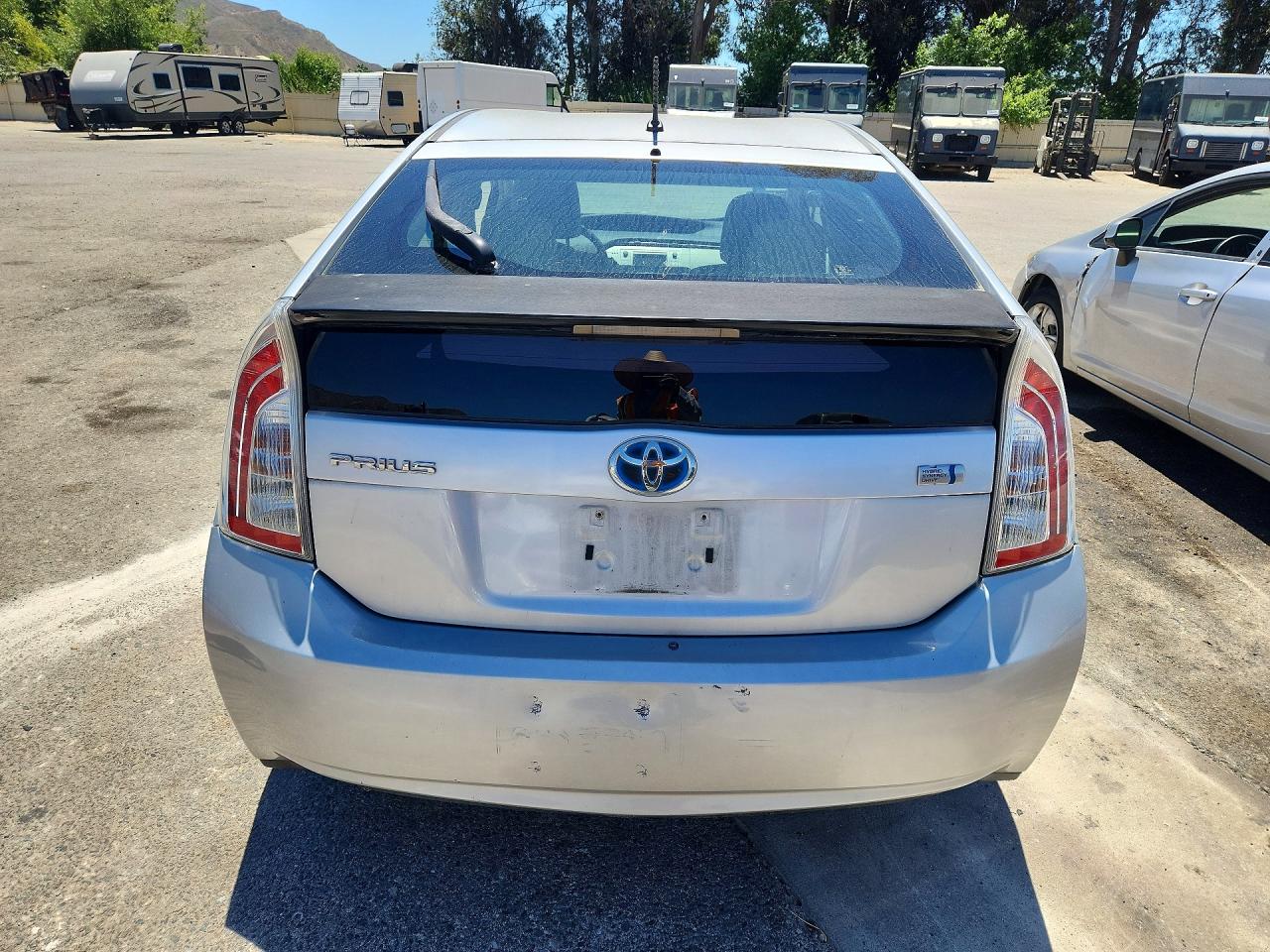 2012 Toyota Prius Two Silver vin: JTDKN3DU3C5383514