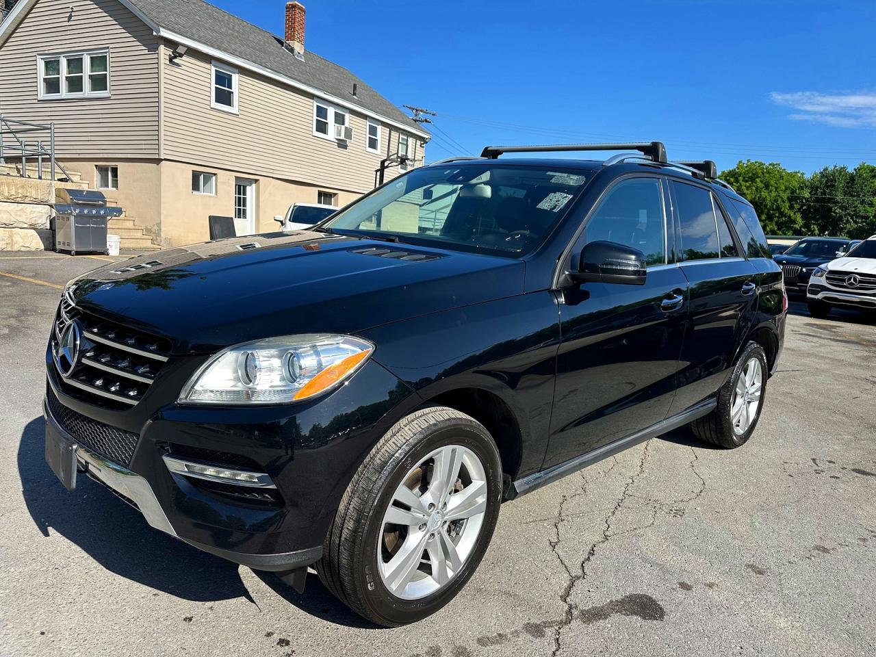 2015 Mercedes-benz Ml 250 Bluetec Black vin: 4JGDA0EB0FA571463