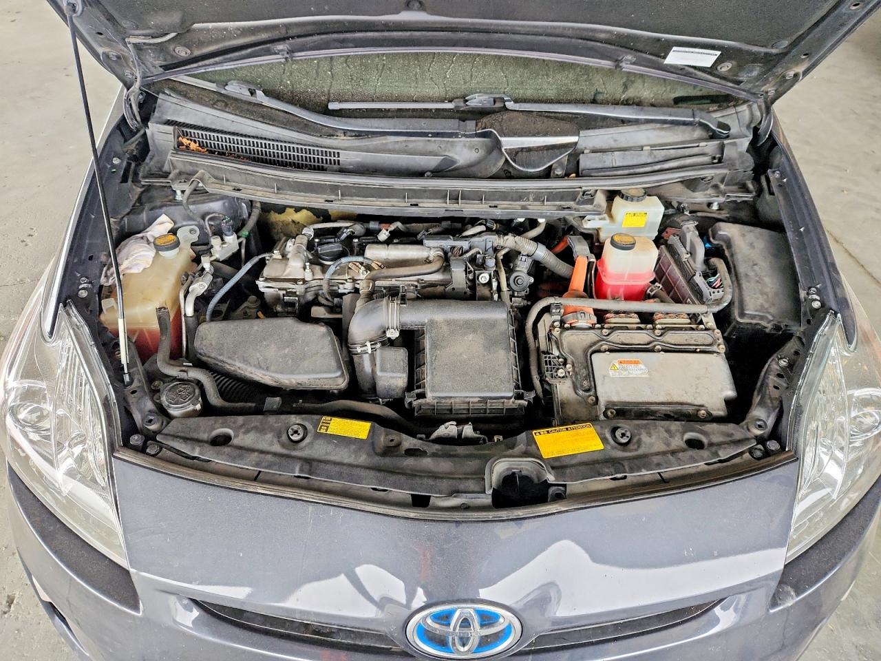 2010 Toyota Prius Iii Gray vin: JTDKN3DU6A0146574