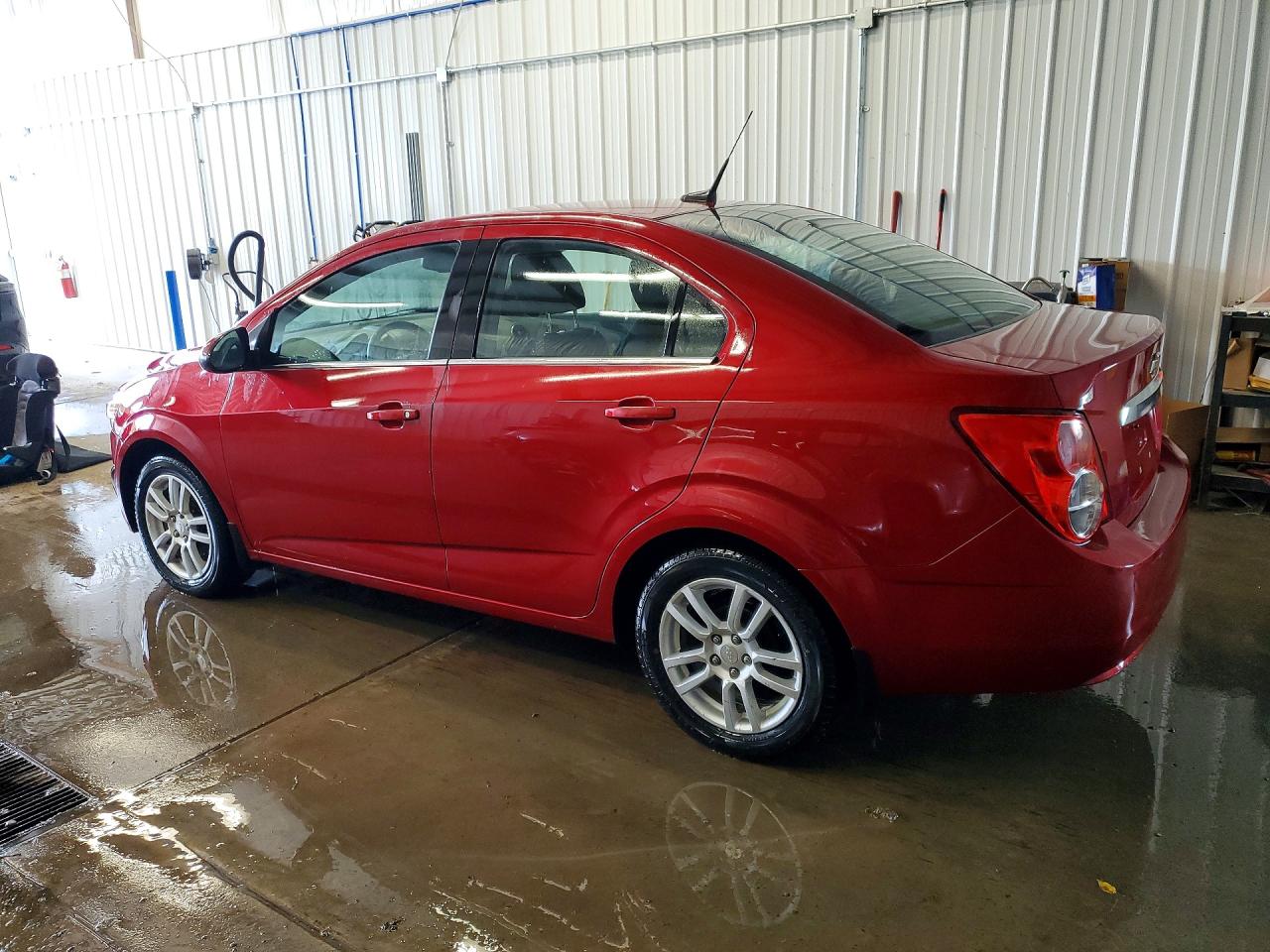 2012 Chevrolet Sonic Lt Red vin: 1G1JC5SH4C4209968