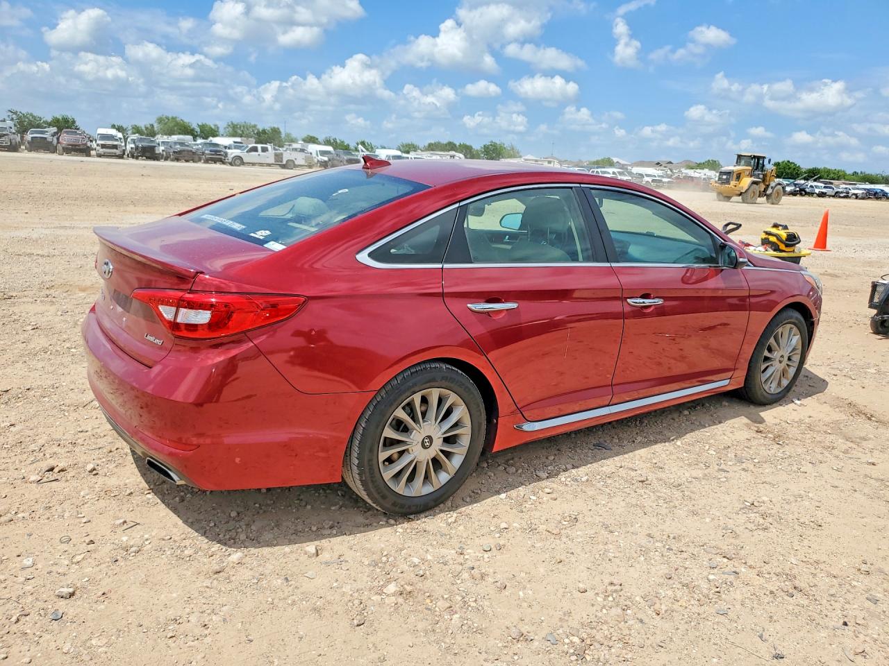 2015 Hyundai Sonata Limited Maroon vin: 5NPE34AF1FH193438