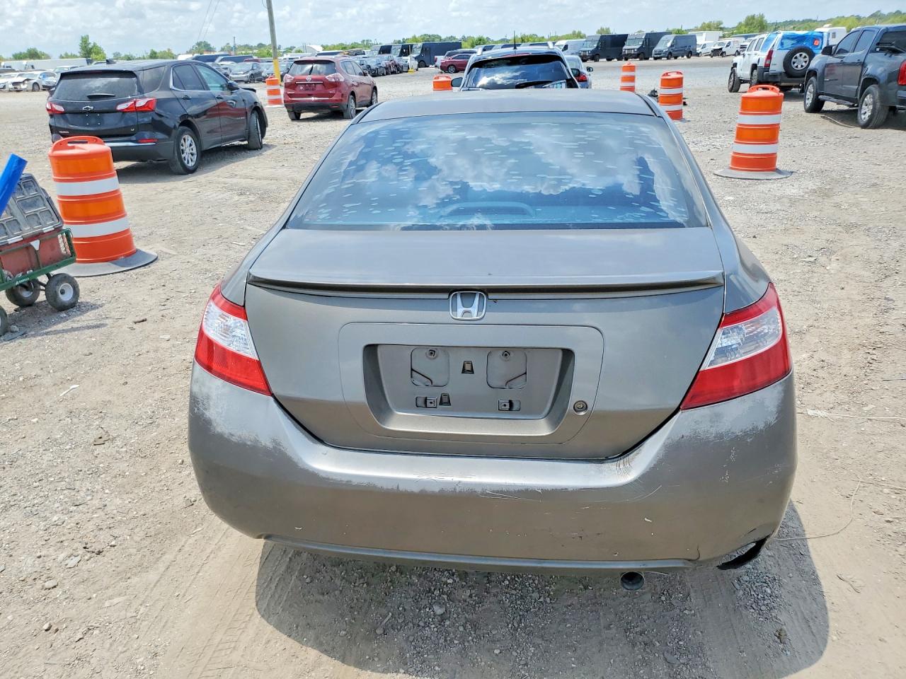 2007 Honda Civic Lx Brown vin: 2HGFG11627H509559
