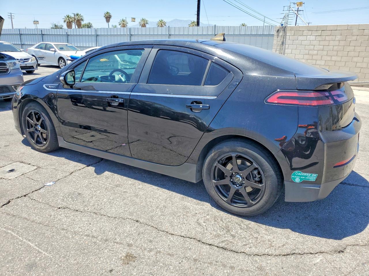 2013 Chevrolet Volt Black vin: 1G1RE6E45DU120097