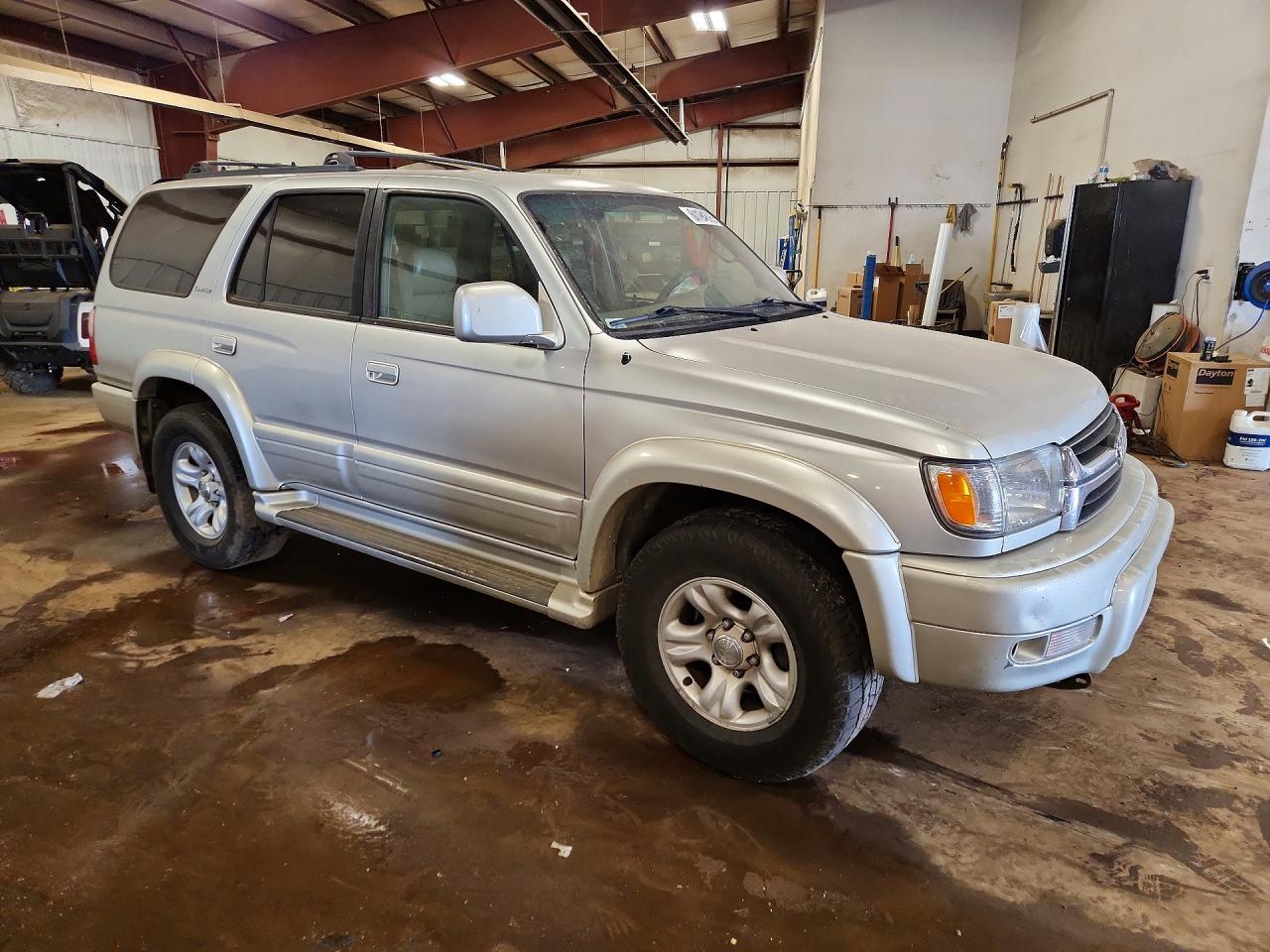 2001 Toyota 4runner Limited Silver vin: JT3GN87R010212714