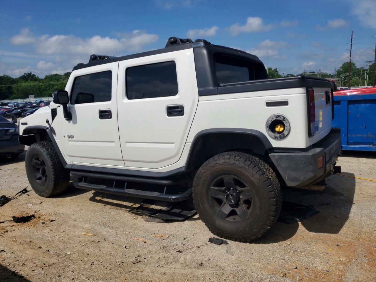 2006 Hummer H2 Sut White vin: 5GRGN22U06H118375