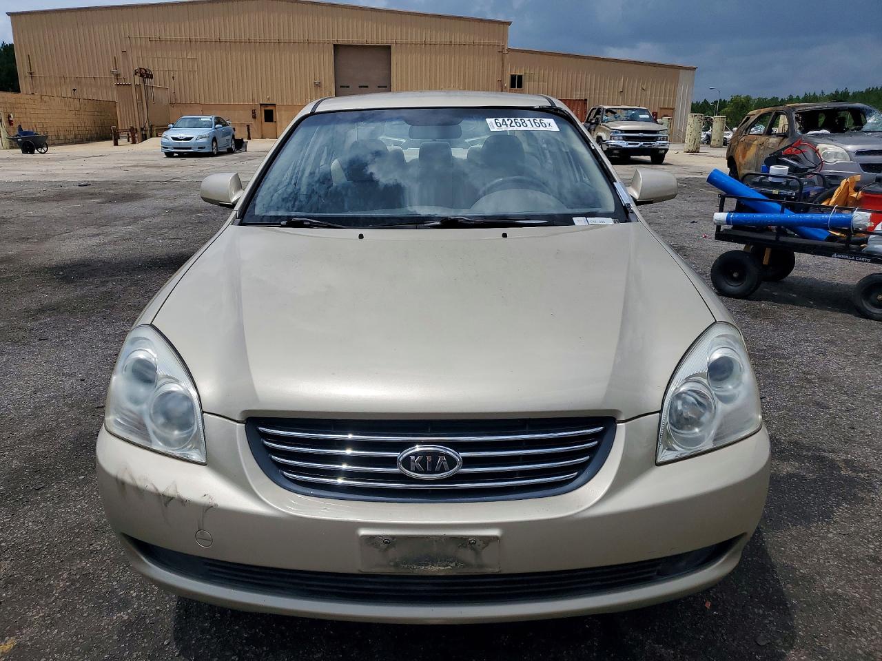 2008 Kia Optima Lx Beige vin: KNAGE123885244942