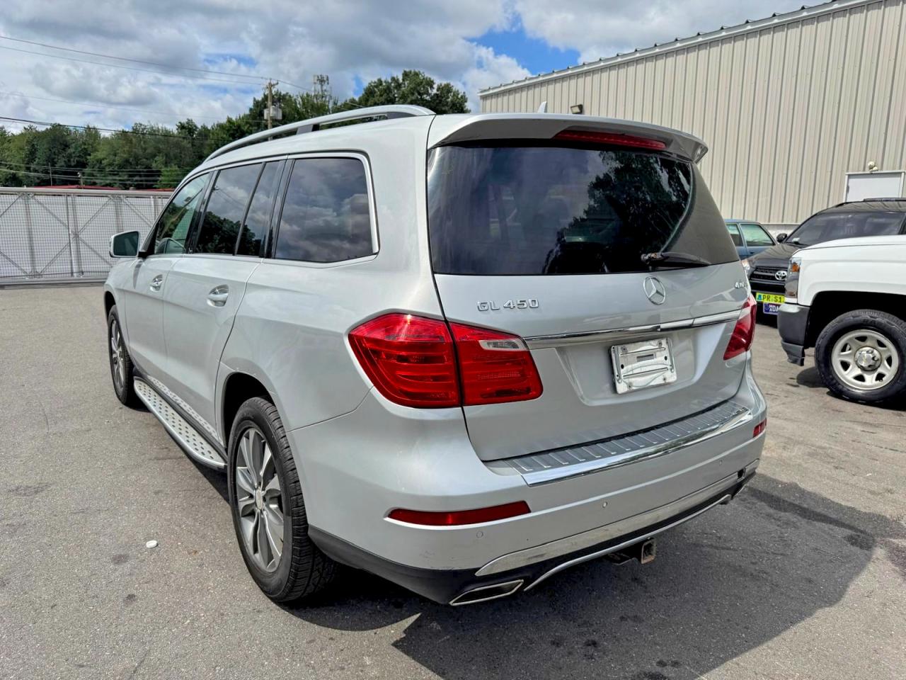 2015 Mercedes-benz Gl 450 4matic Silver vin: 4JGDF6EE5FA497469