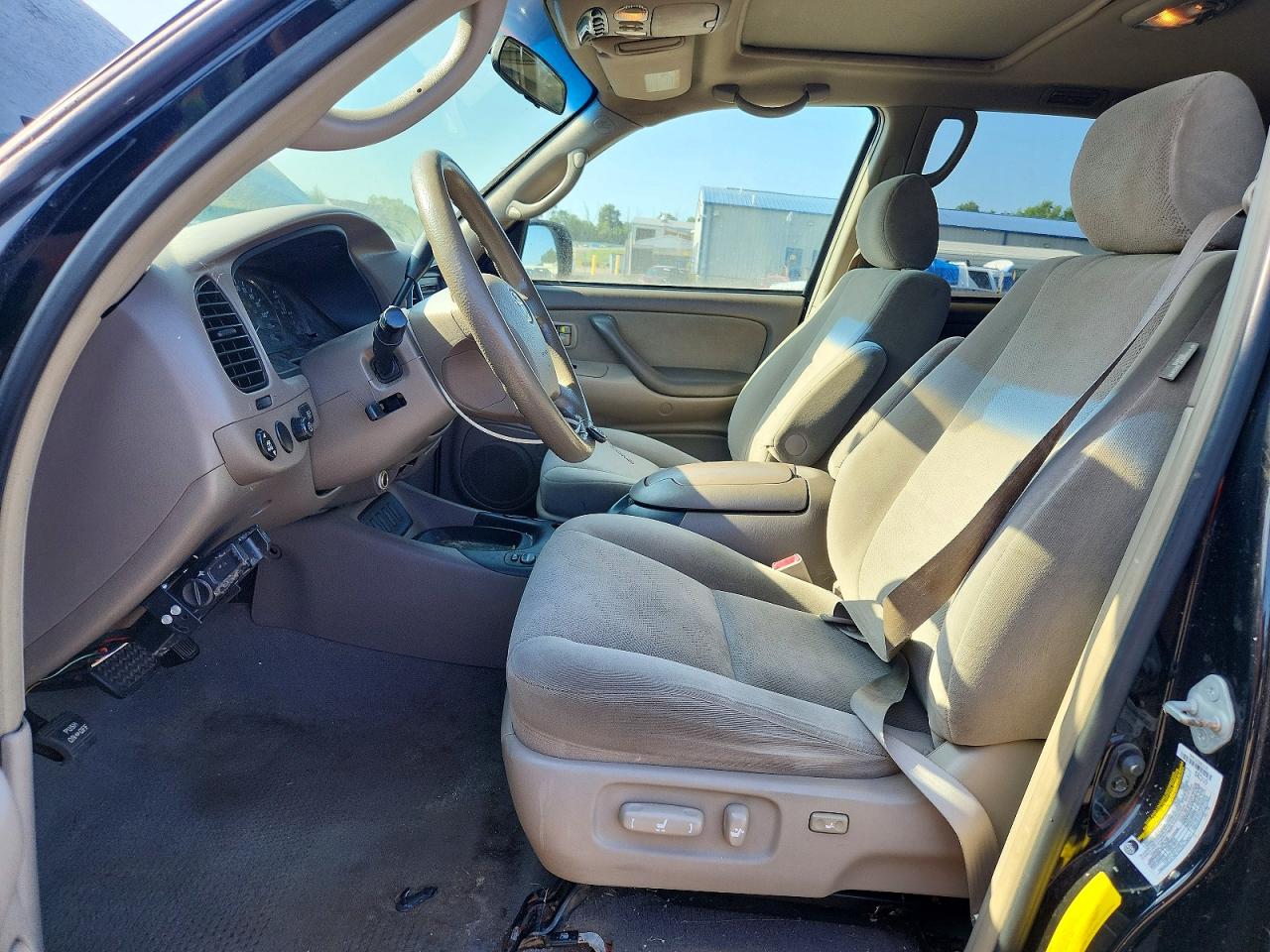 2005 Toyota Sequoia Sr5 Черный vin: 5TDBT44A55S239428