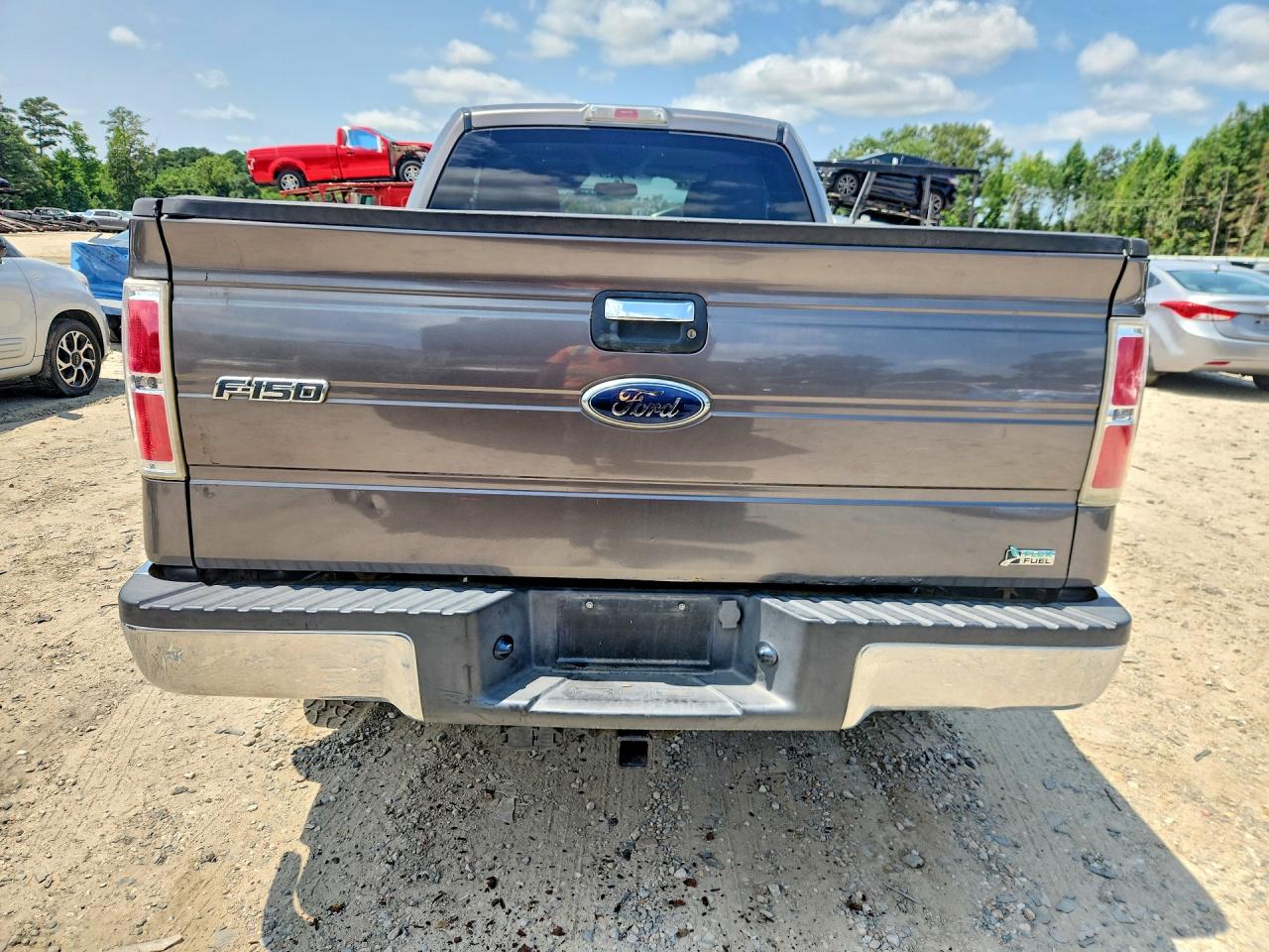 2010 Ford F150 Super Cab Gray vin: 1FTFX1EVXAFB63608