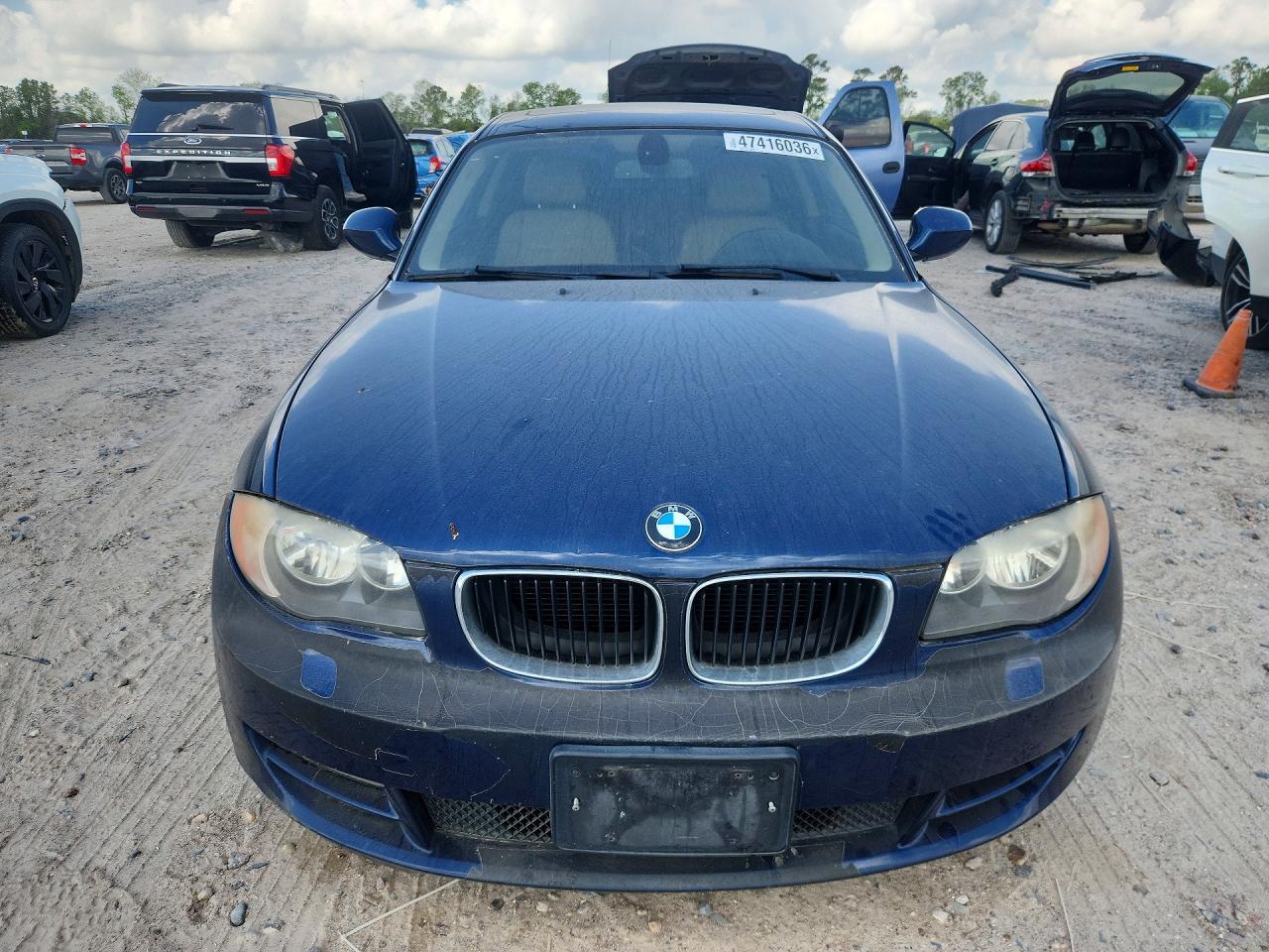 2011 Bmw 128 I Blue vin: WBAUP7C58BVK78404
