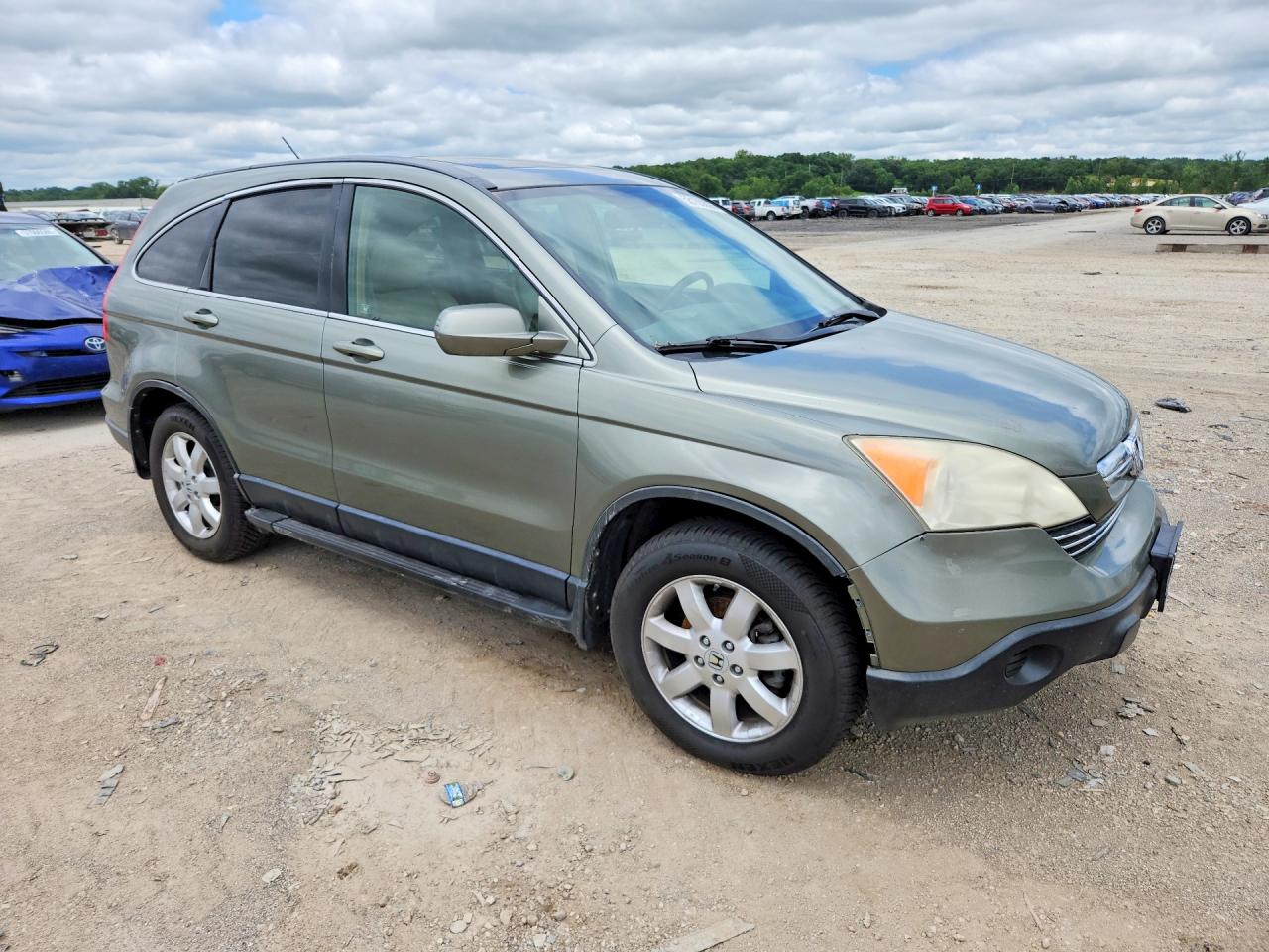 2008 Honda Cr-v Exl Green vin: JHLRE38798C040005