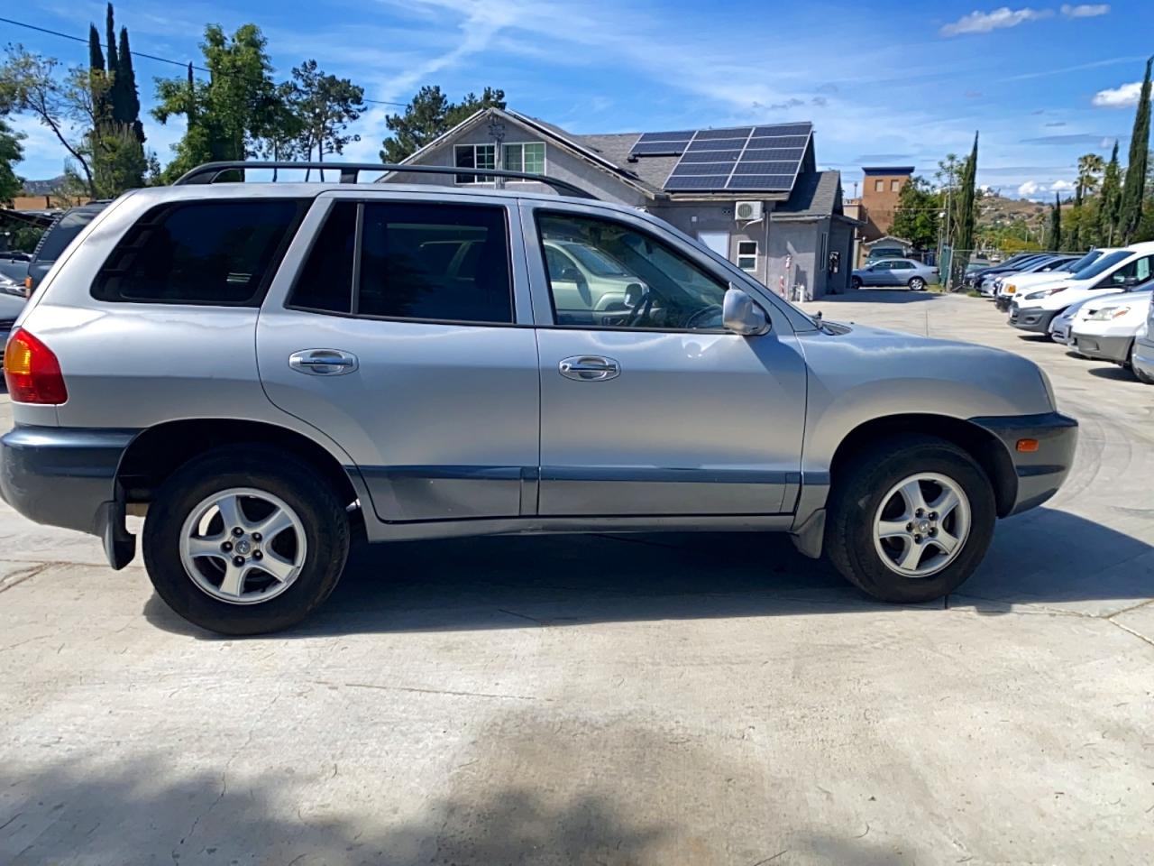 2001 Hyundai Santa Fe Gl Silver vin: KM8SC83D01U126863