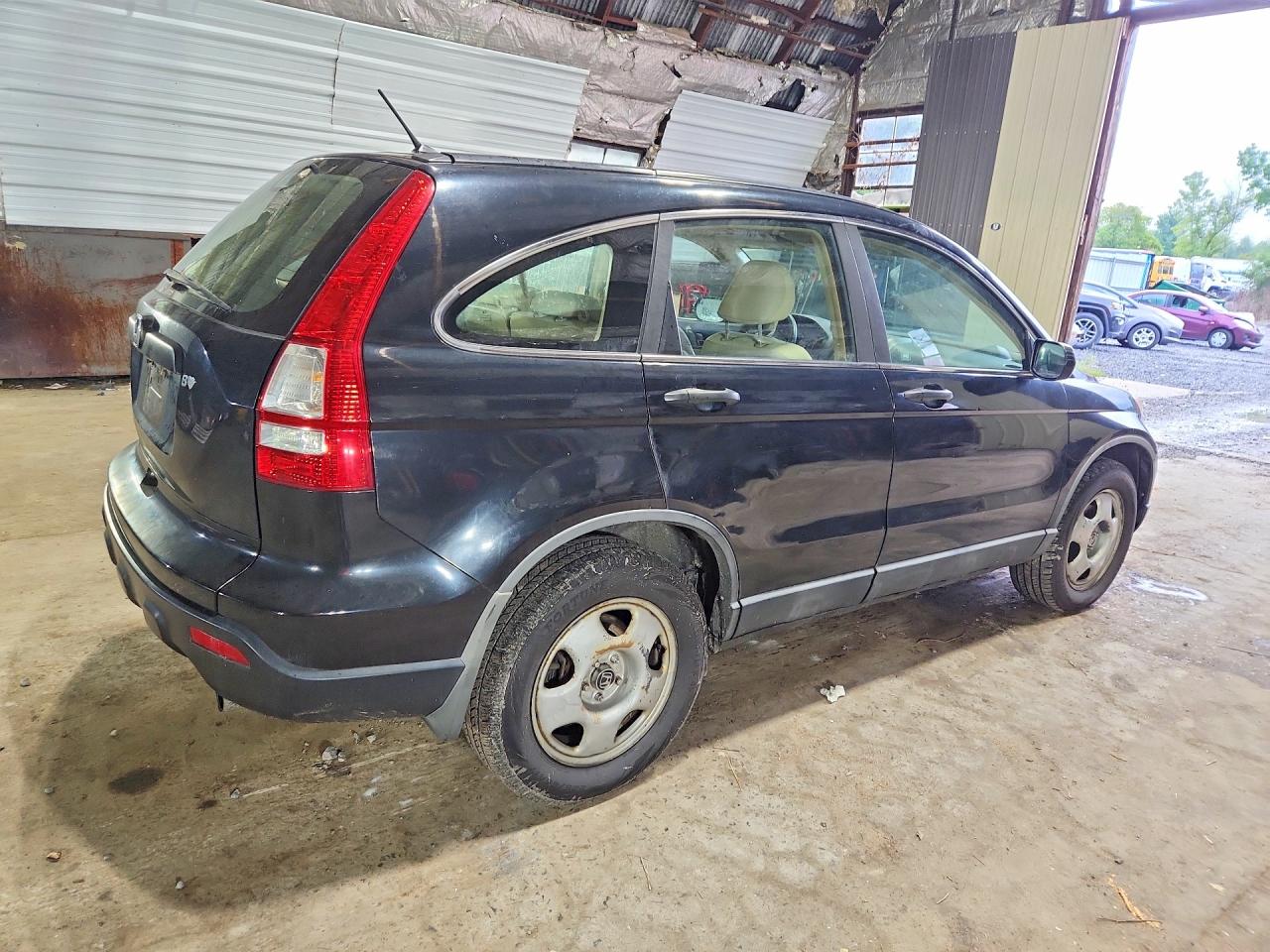 2009 Honda Cr-v Lx Черный vin: 5J6RE48349L017338