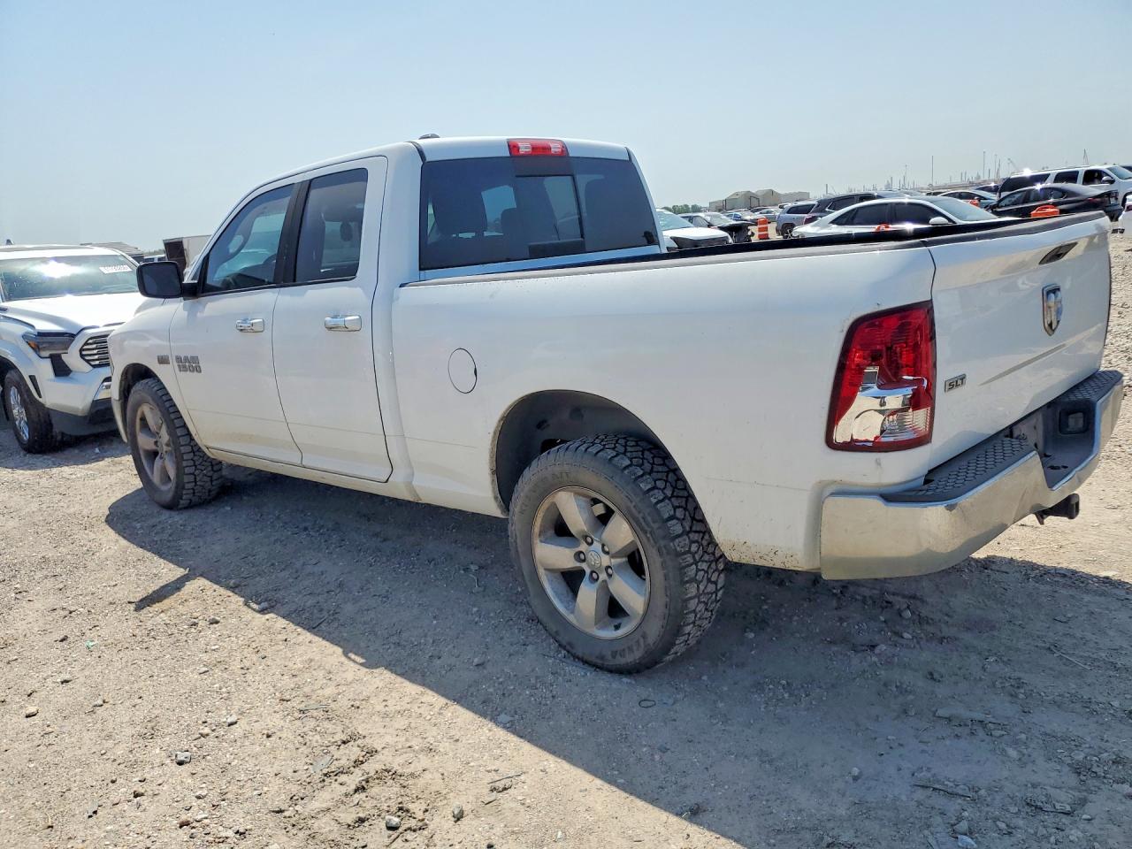 2014 Ram 1500 Slt White vin: 1C6RR7GT9ES149970