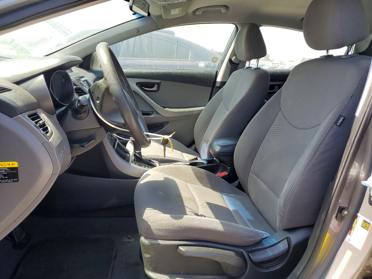 2014 Hyun Elantra Серый vin: 5NPDH4AE5EH511015