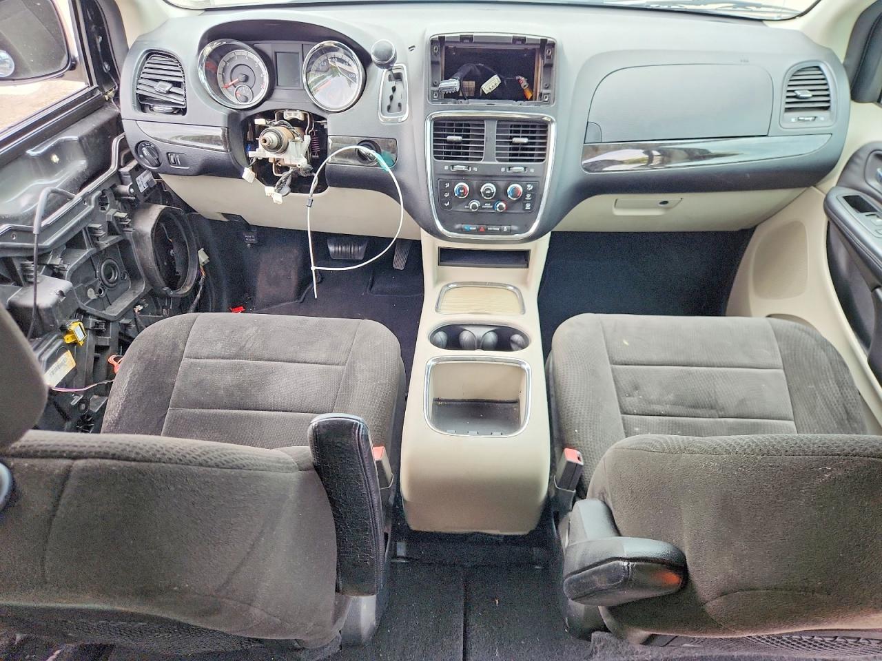 2013 Dodge Grand Caravan Sxt White vin: 2C4RDGCG3DR669212