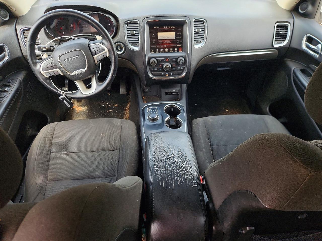 2014 Dodge Durango Sxt Black vin: 1C4RDHAG6EC277571
