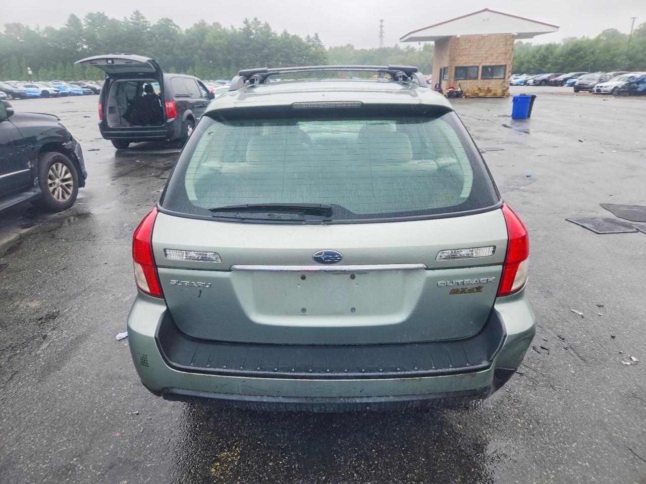 2009 Subaru Outback 2.5i Green vin: 4S4BP61C997336343