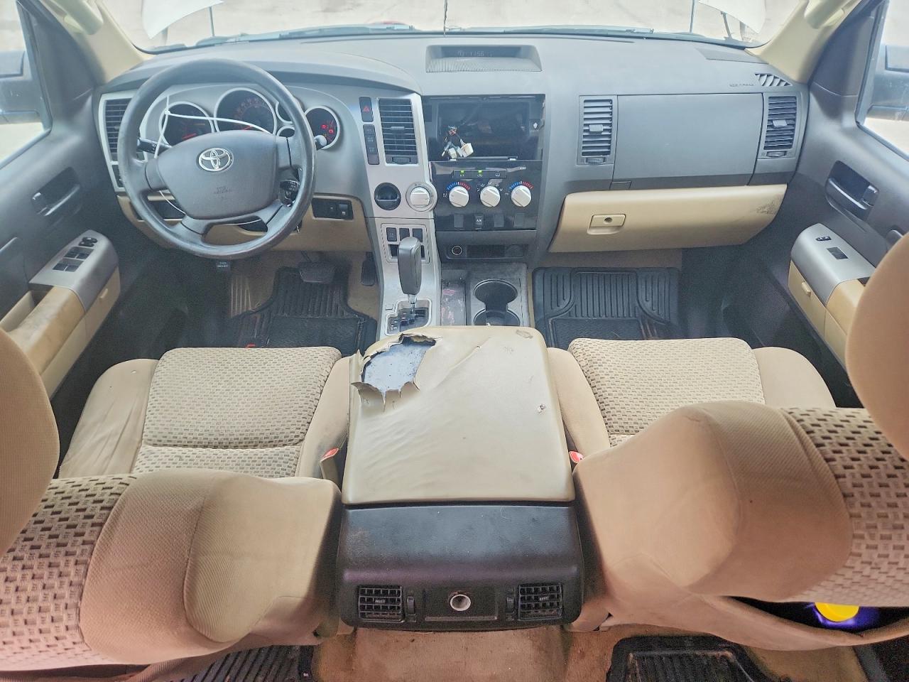 2008 Toyota Tundra Sr5 Желто-коричневый vin: 5TFEV54128X035147