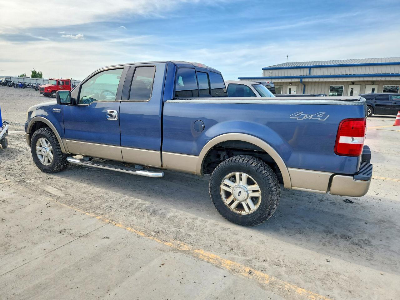 2004 Ford F150 Blue vin: 1FTPX14514NC04949