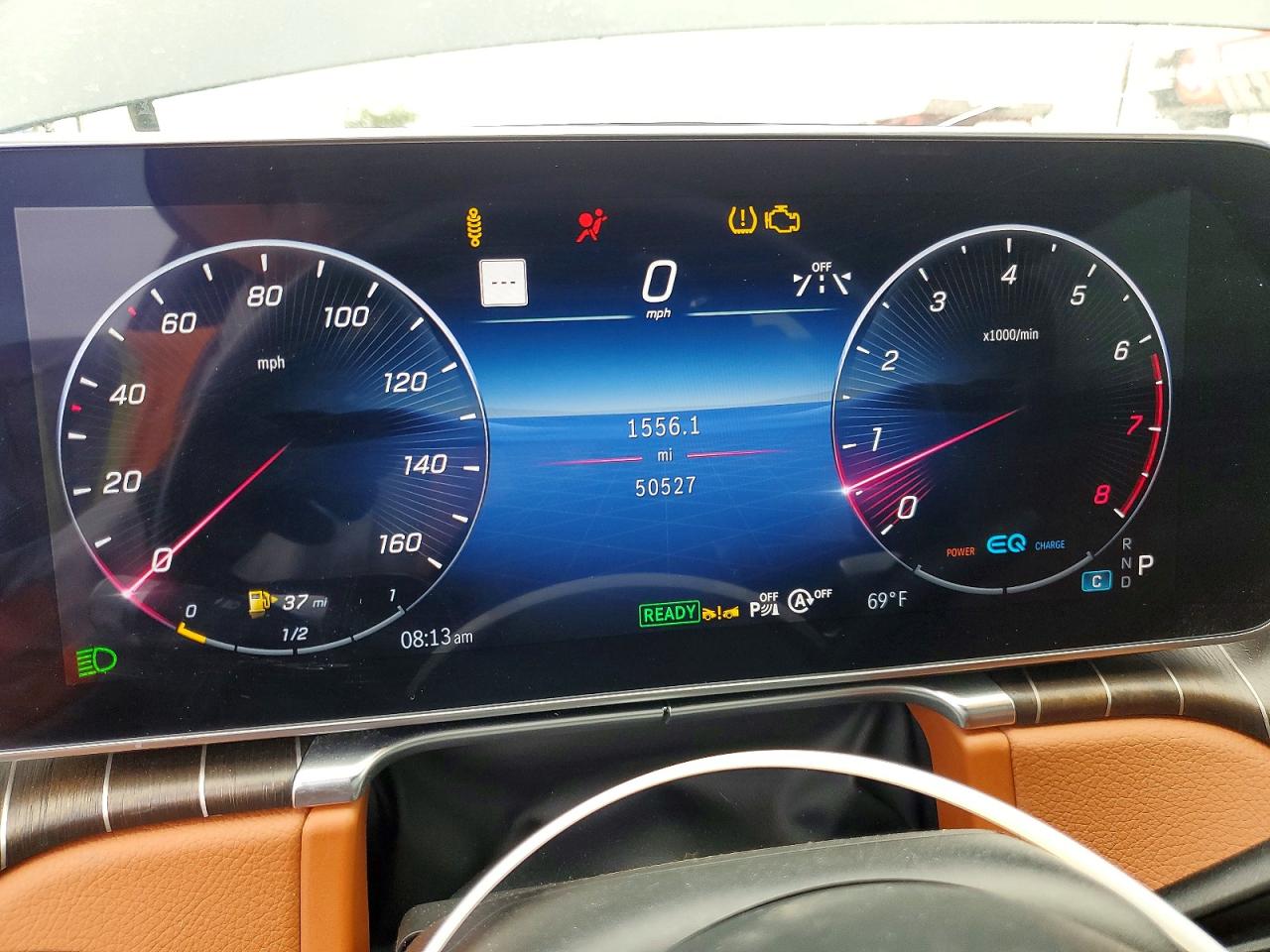 2021 Mercedes-benz S 580 4matic Черный vin: W1K6G7GB1MA035044