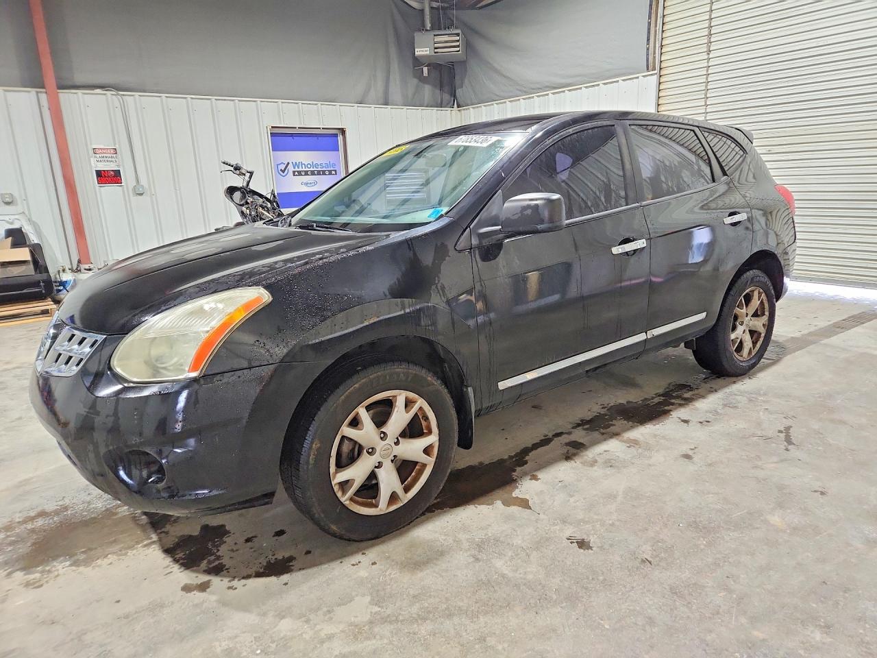 2012 Nissan Rogue S Black vin: JN8AS5MT9CW272083