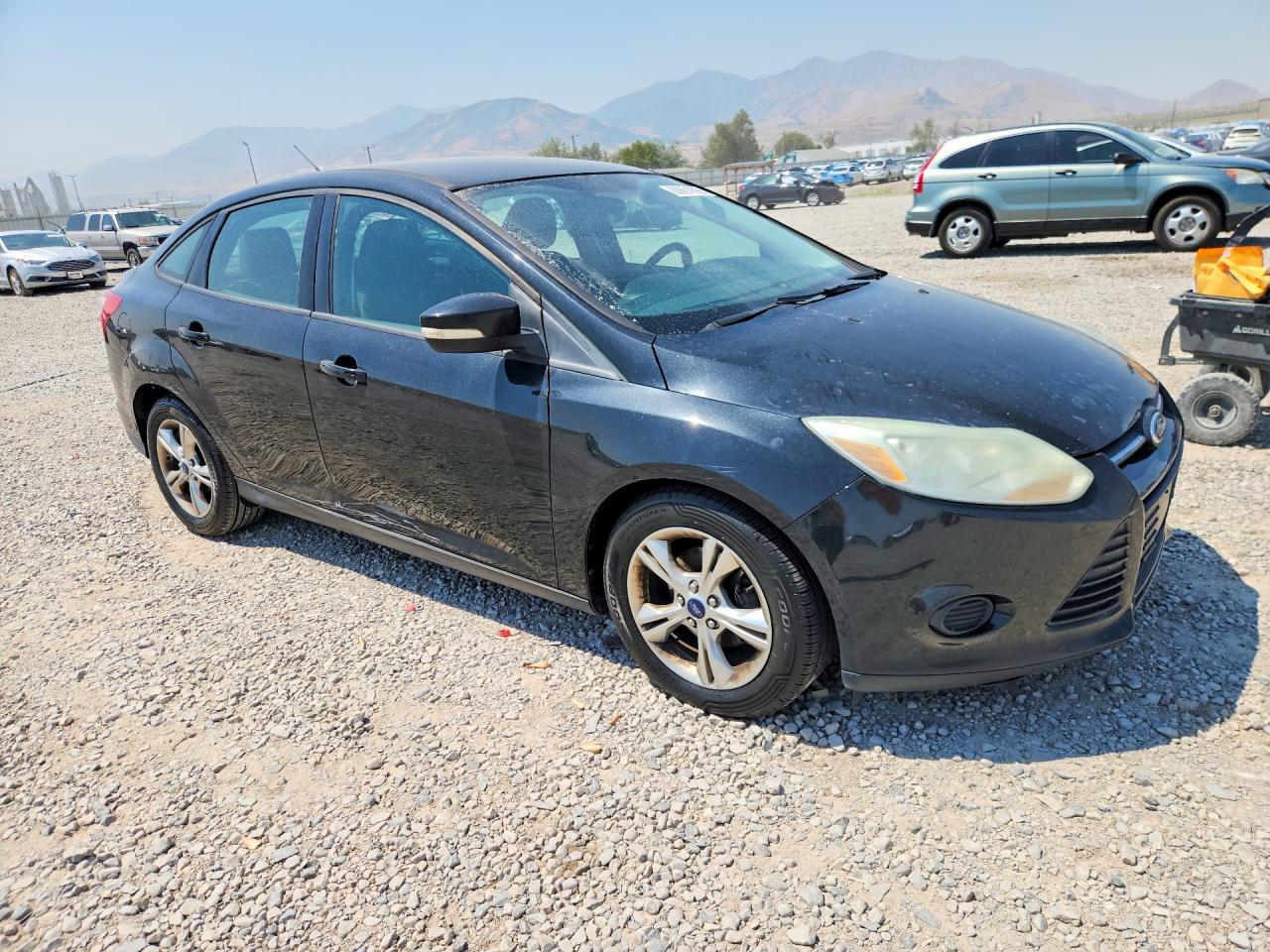 2013 Ford Focus Se Black vin: 1FADP3F2XDL212938