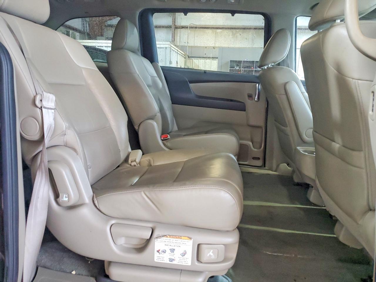 2015 Honda Odyssey Exl Красный vin: 5FNRL5H62FB054902