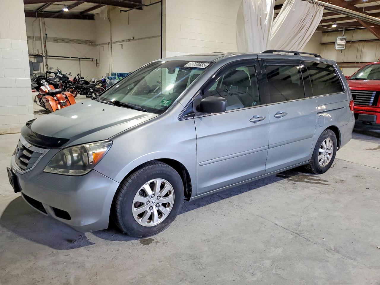 2010 Honda Odyssey Exl Blue vin: 5FNRL3H64AB044398