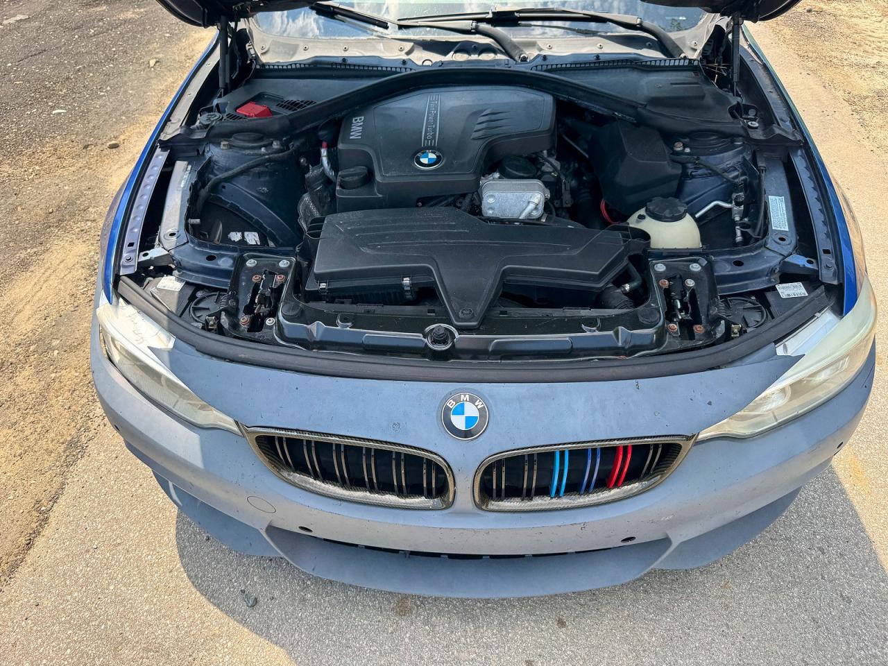 2014 Bmw 428 I Blue vin: WBA3N3C56EF712084
