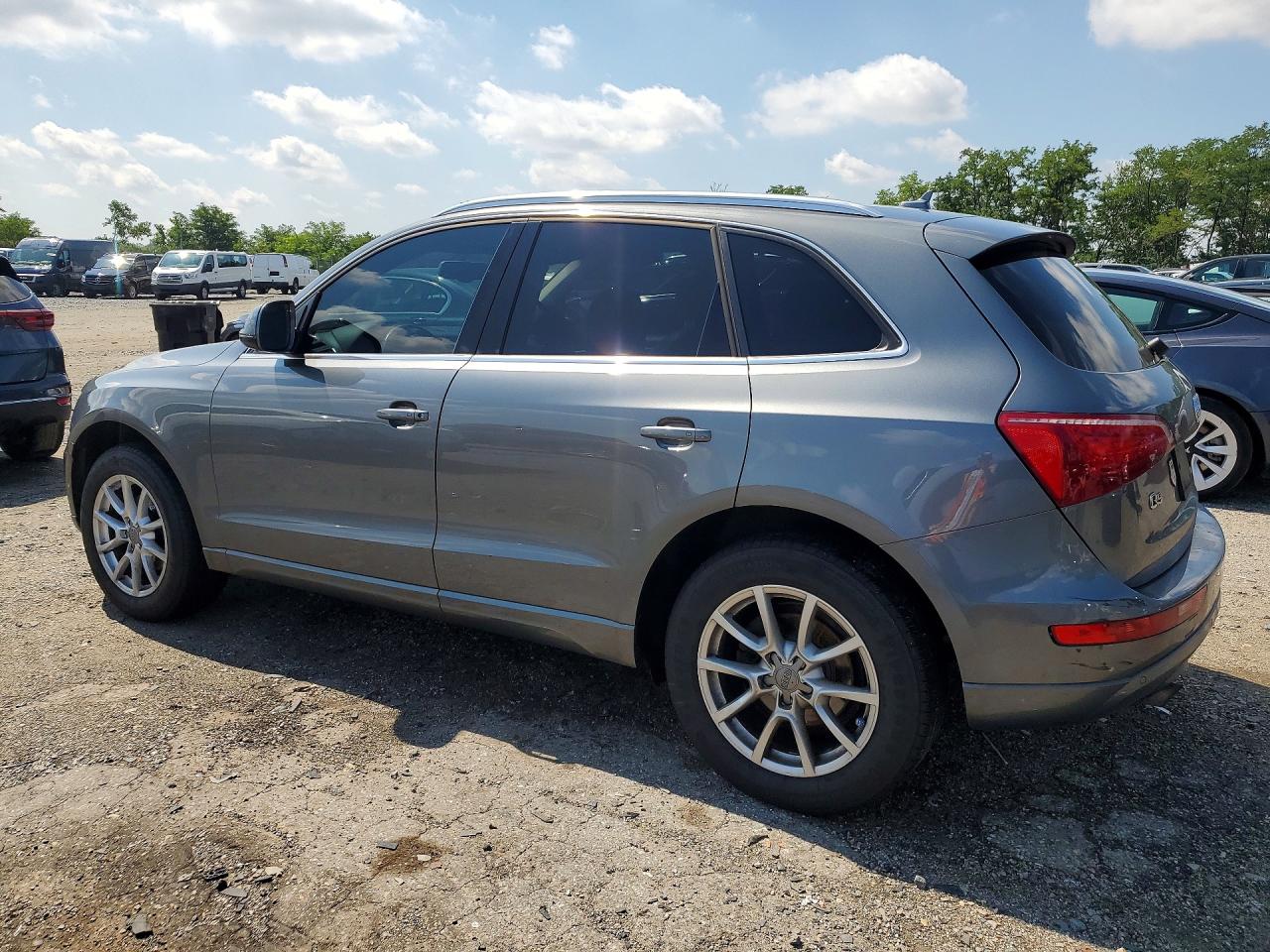 2012 Audi Q5 Premium Plus Gray vin: WA1LFAFP4CA112234