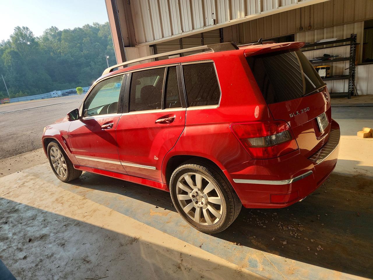 2012 Mercedes-benz Glk 350 4matic Red vin: WDCGG8HB9CF783622