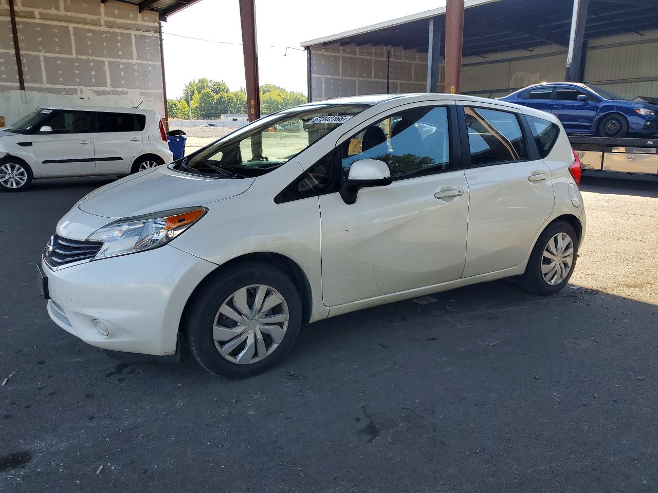 2014 Nissan Versa Note Sv White vin: 3N1CE2CP8EL387655