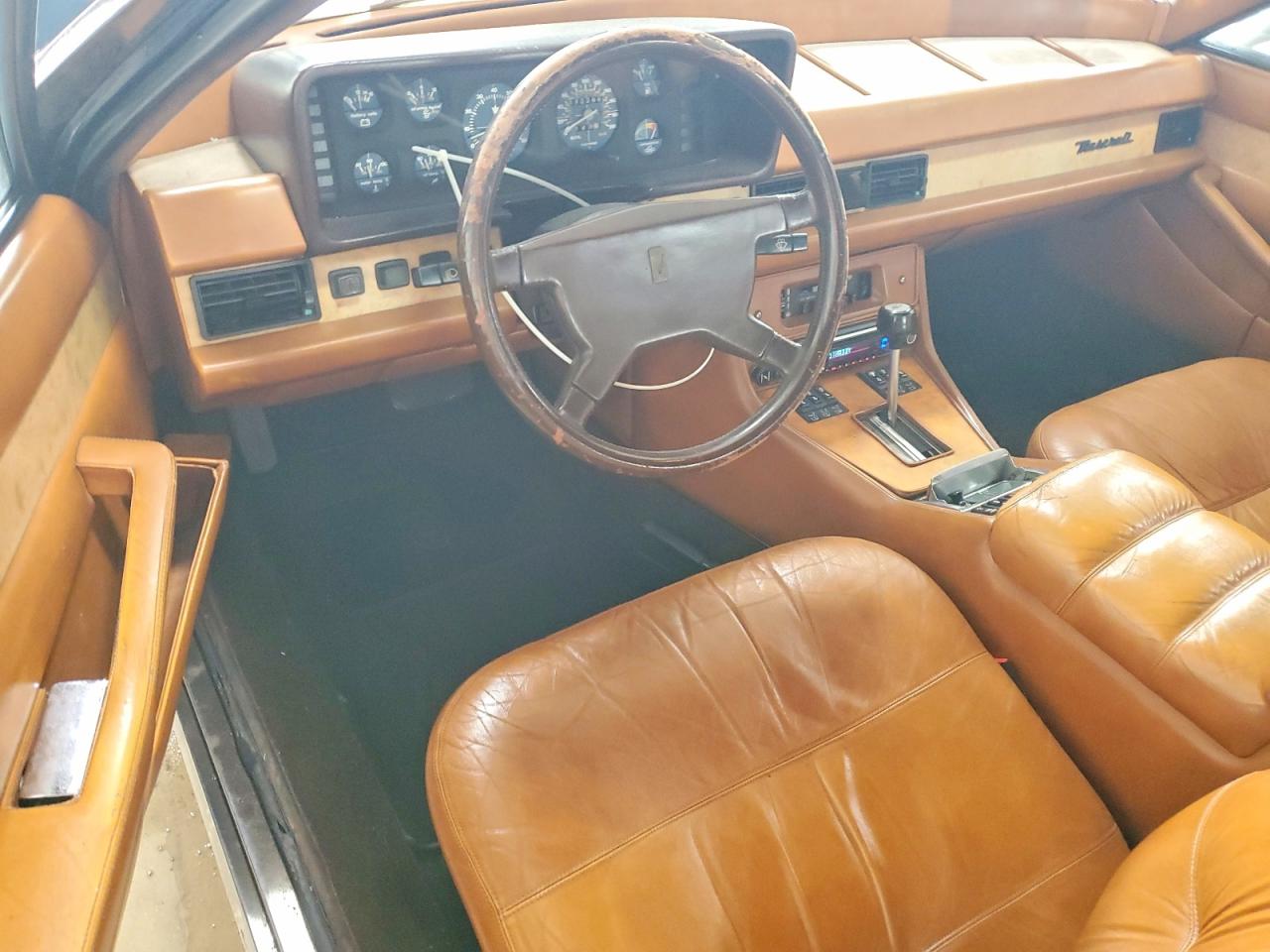 1984 Maserati Quattroporte Blue vin: ZAMBC110XEA305054