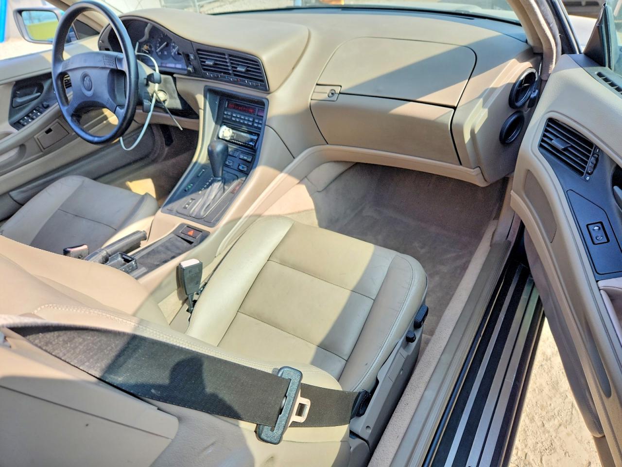 1992 Bmw 850 I Automatic Зеленый vin: WBAEG2318NCB74213