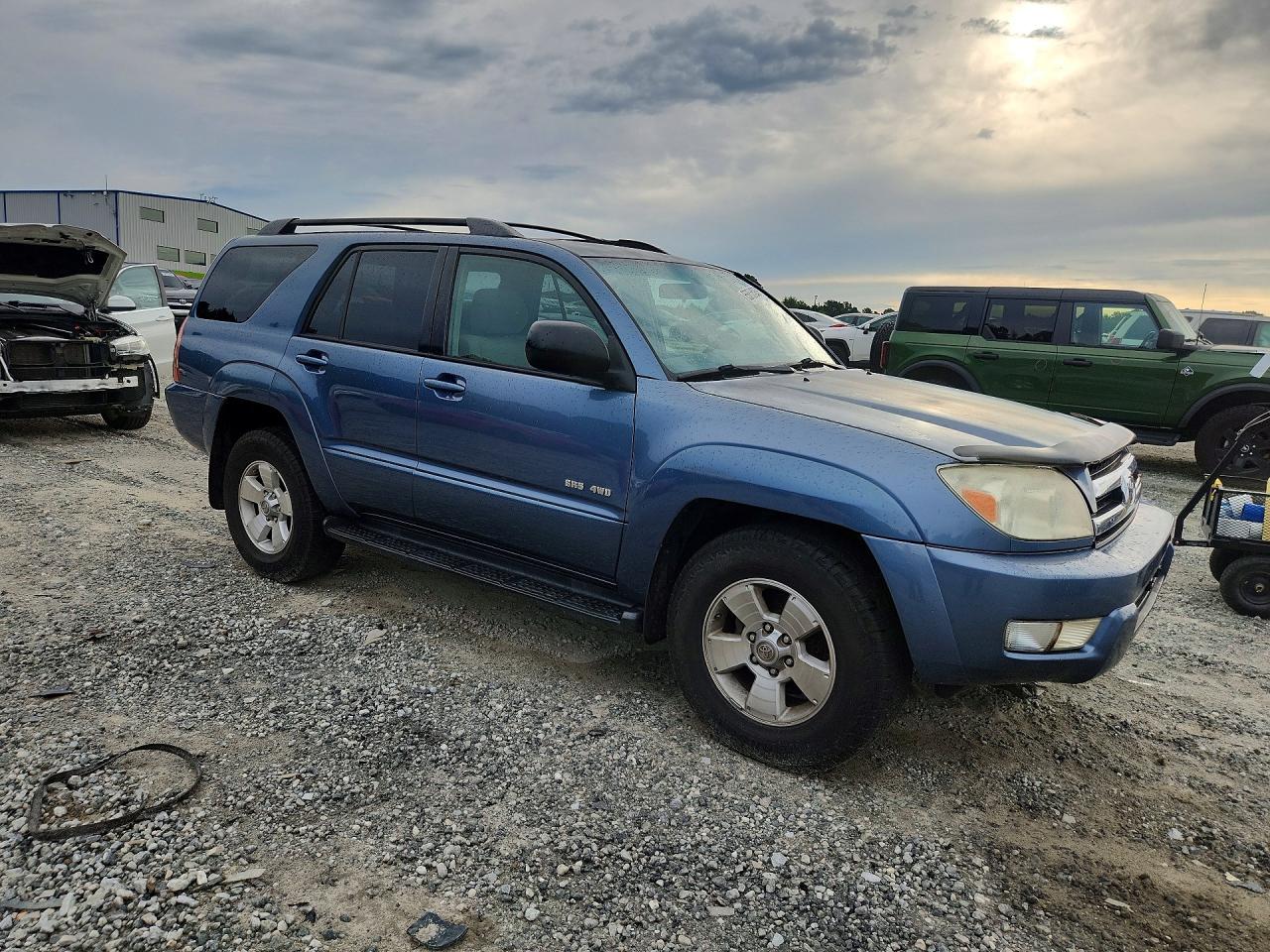 2005 Toyota 4runner Sr5 Blue vin: JTEBU14R858036986