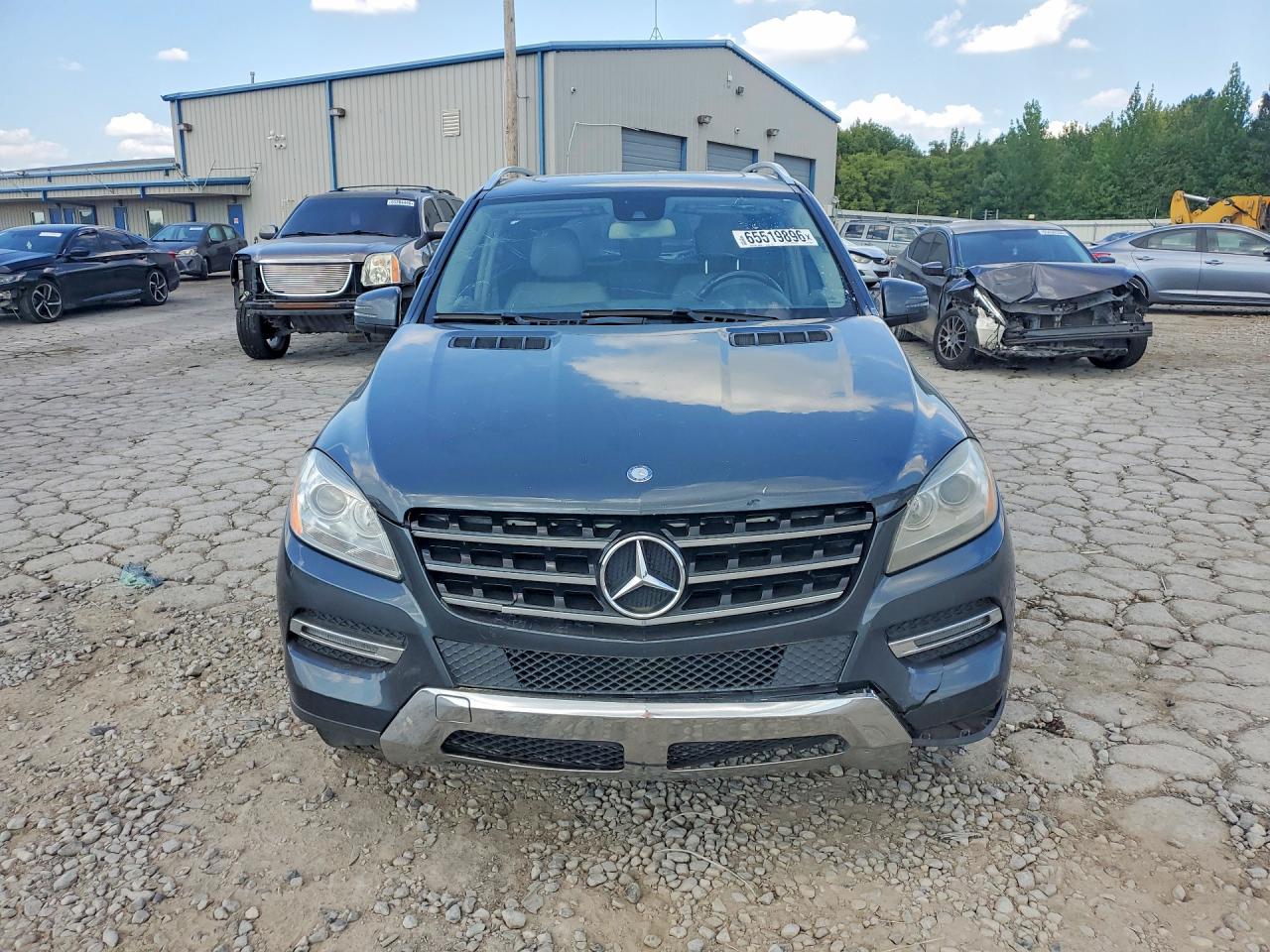 2015 Mercedes-benz Ml 350 Gray vin: 4JGDA5JB2FA478690