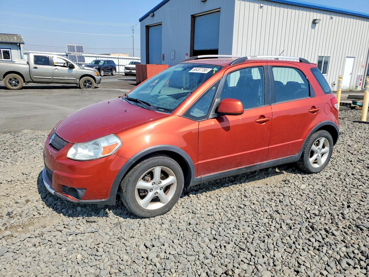 2009 Suzuki Sx4 Touring Orange vin: JS2YB417X96201971