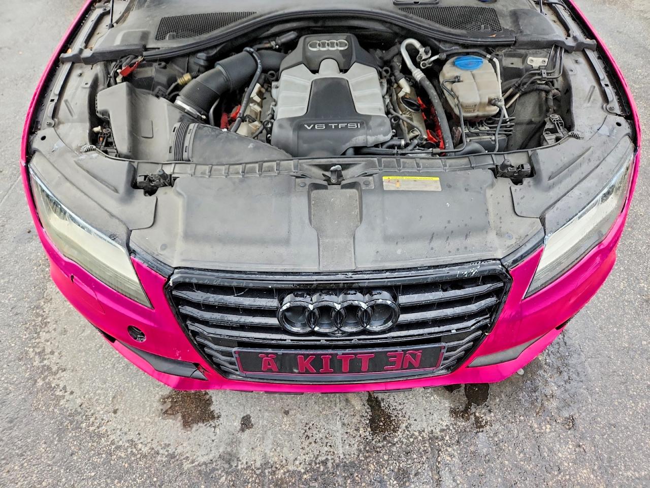 2013 Audi A7 Prestige Розовый vin: WAU3GAFC3DN075331