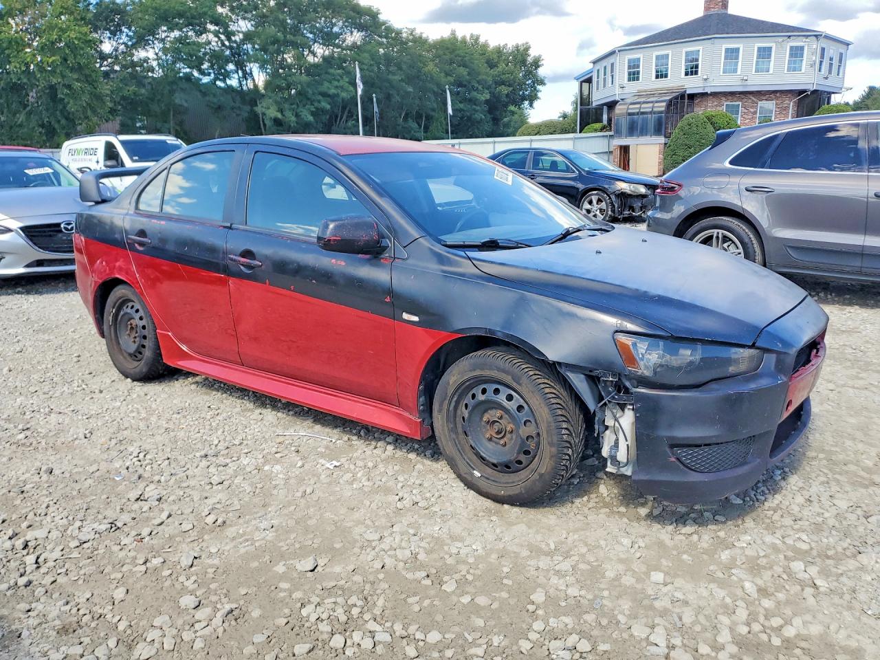 2011 Mitsubishi Lancer Es/es Sport Red vin: JA32U2FU3BU025729