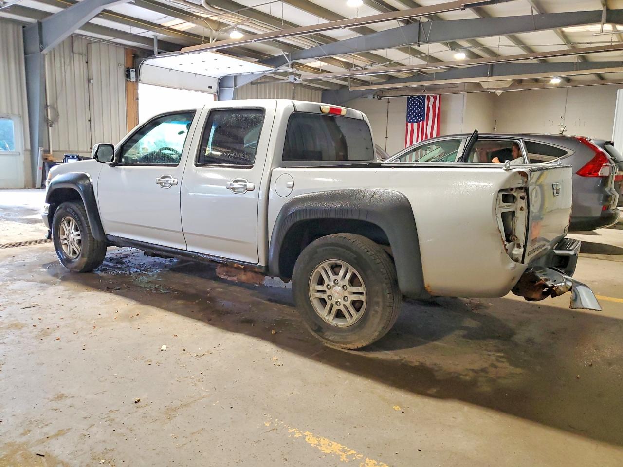 2011 Gmc Canyon Sle Silver vin: 1GTH6MFE3B8128636
