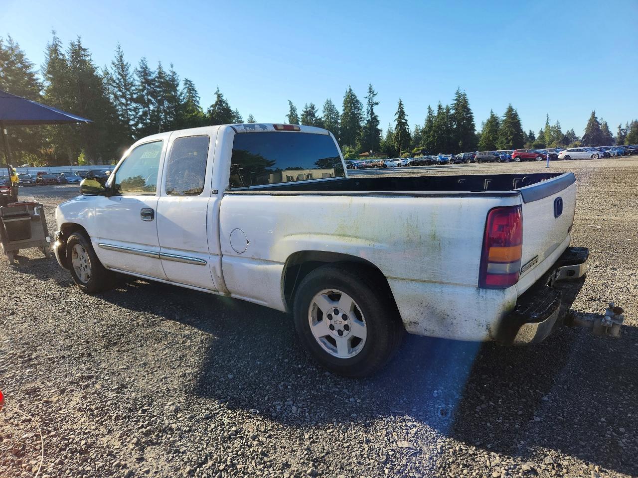 2003 Gmc New Sierra C1500 White vin: 2GTEC19T431199854