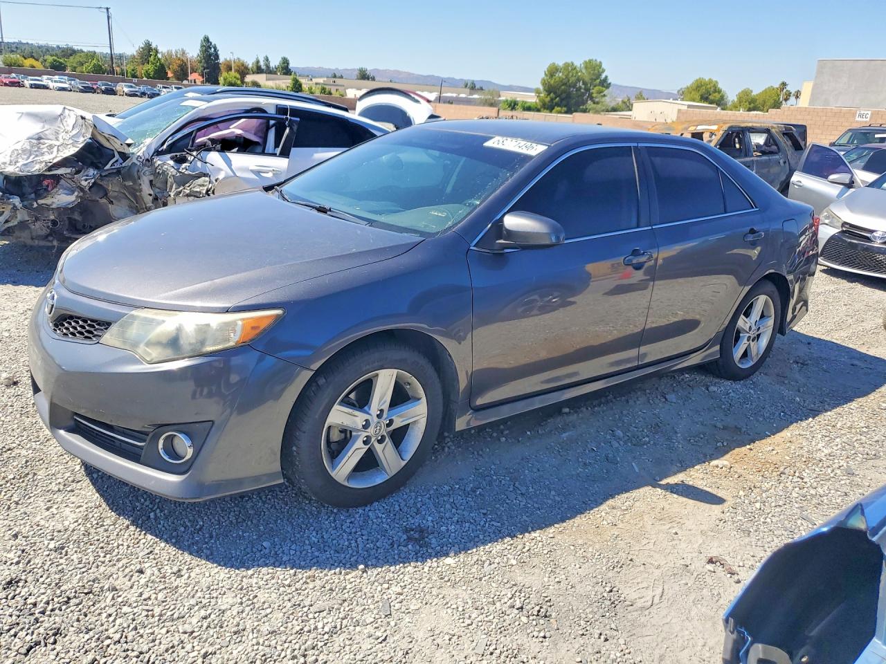 2013 Toyota Camry Se Серый vin: 4T1BF1FK9DU290464