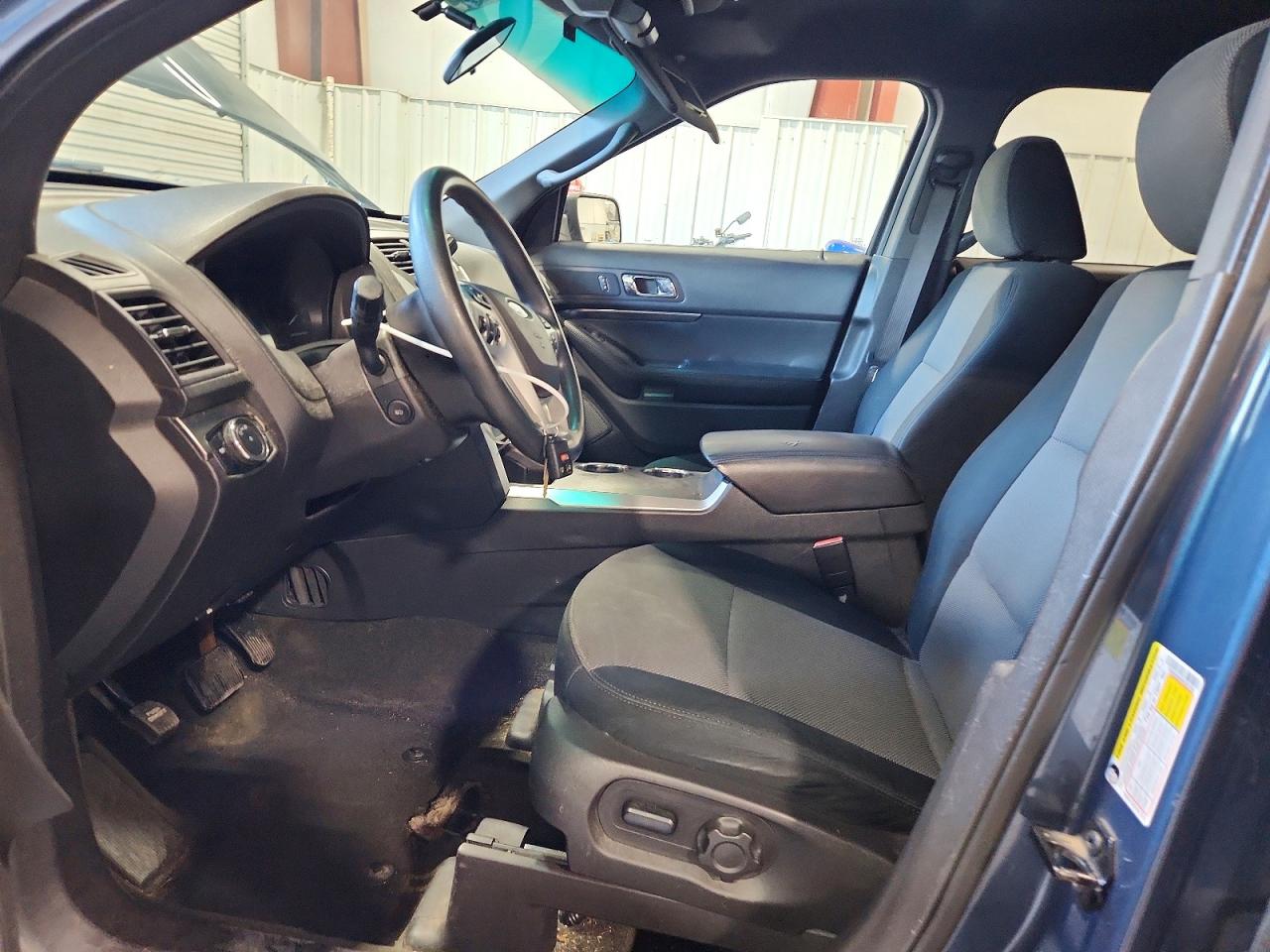 2013 Ford Explorer Police Interceptor Синий vin: 1FM5K8AR4DGC87850
