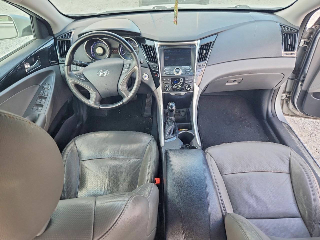 2013 Hyundai Sonata Limited Серый vin: 5NPEC4AC0DH583787