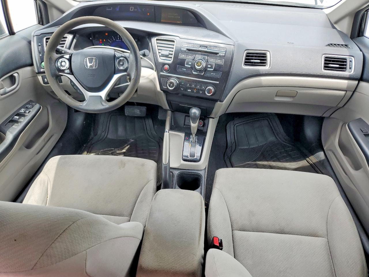 2013 Honda Civic Lx Black vin: 19XFB2F56DE242470