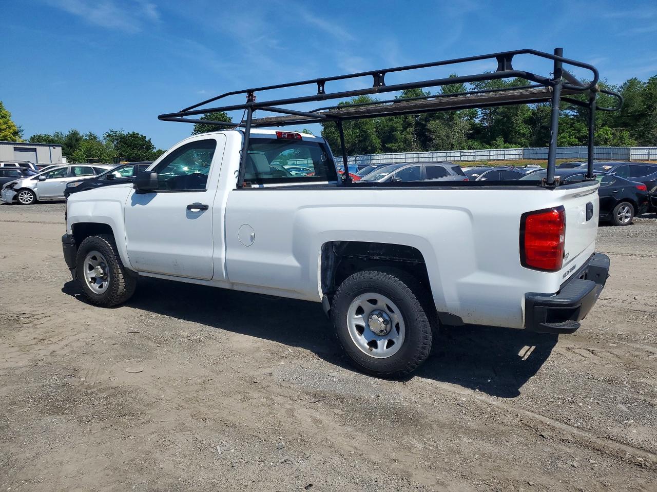 2014 Chevrolet Silverado C1500 Белый vin: 1GCNCPEH1EZ381221