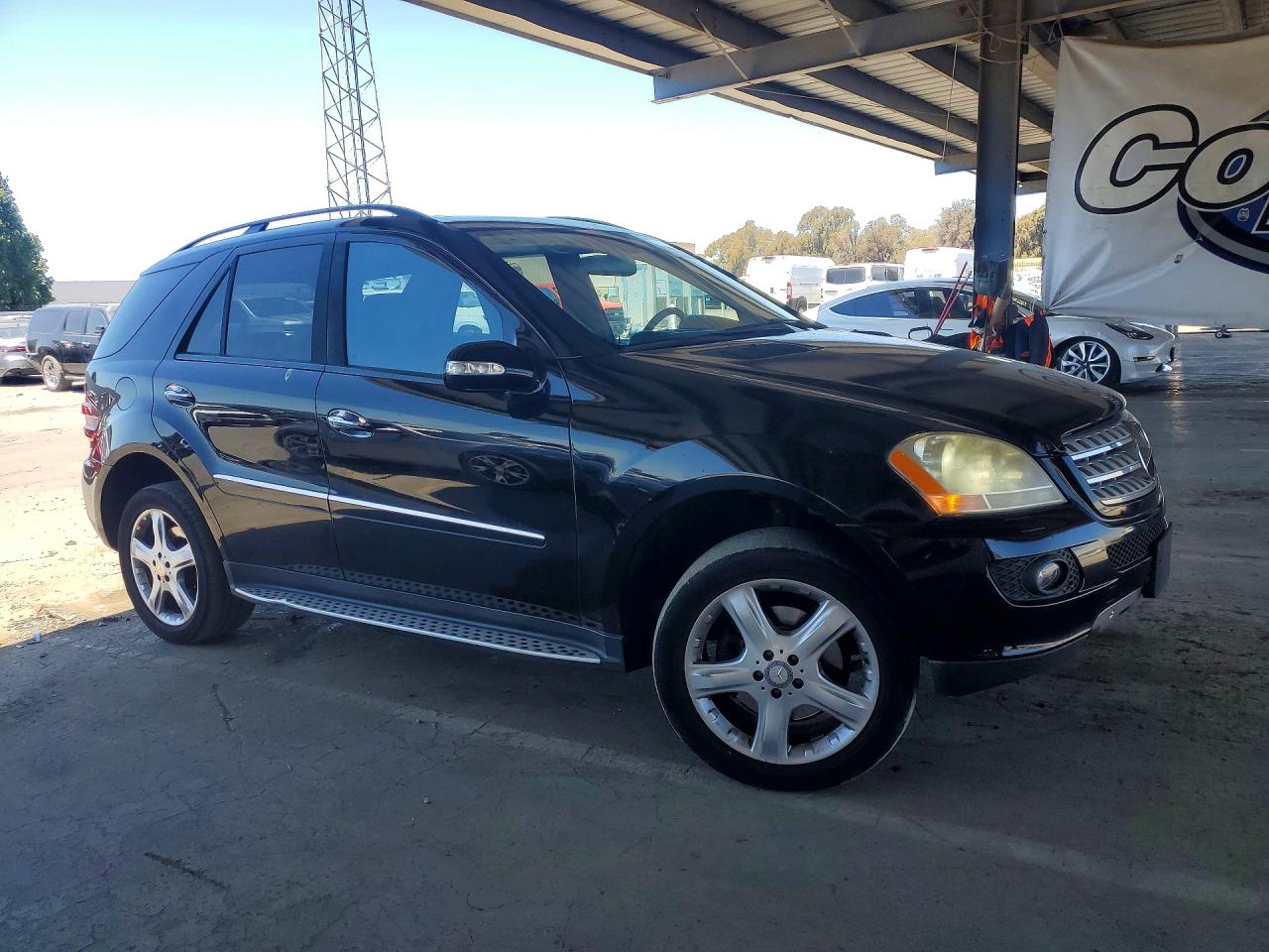 2008 Mercedes-benz Ml 350 Black vin: 4JGBB86EX8A352864